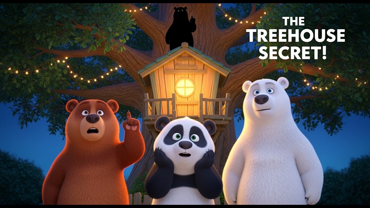 🐼 Panda and Bear Build Their Dream House 🐻Hashtags:#PandaAndBear#KidsStory
