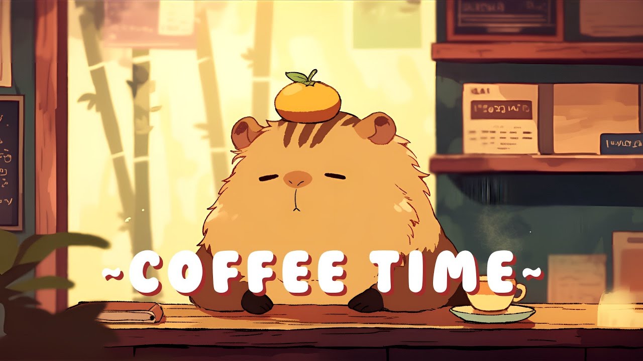 [Full Hour] 24/7 Capybara Lofi Beats | Cozy Japanese Lofi Mix ✨