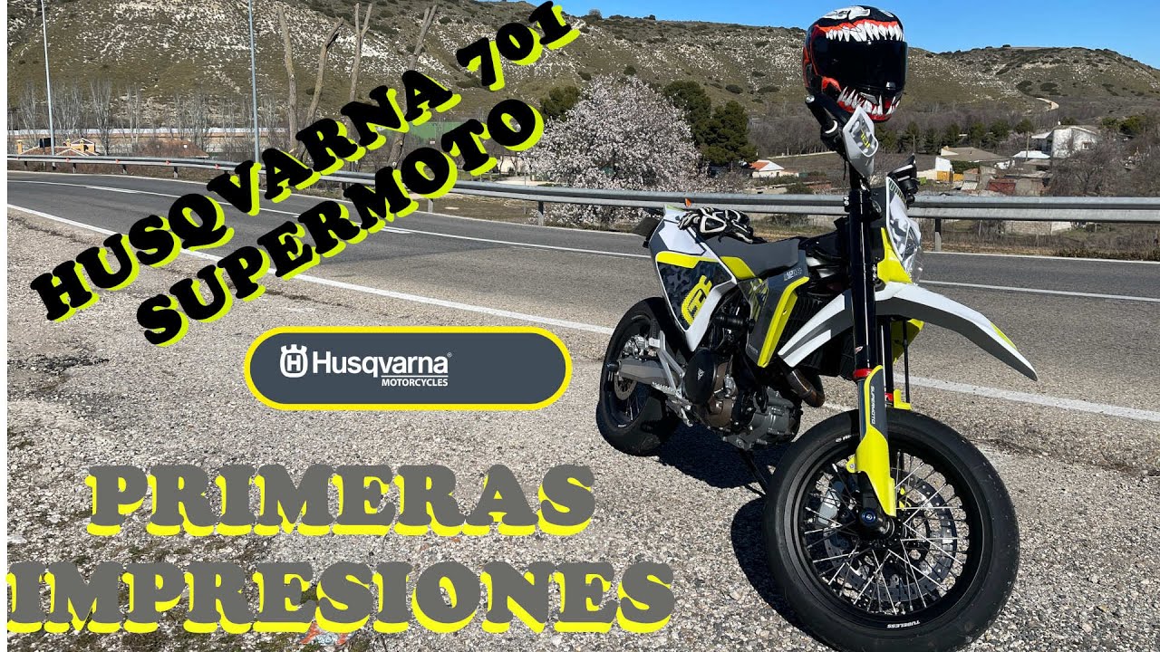 HUSQVARNA 701 SUPERMOTO 2021-2022, primeras impresiones | Motovlog en español | Rider Finneo