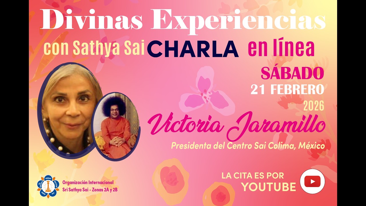 Satsang de Victoria Jaramillo Villanueva el sábado 21 de febrero de 2026