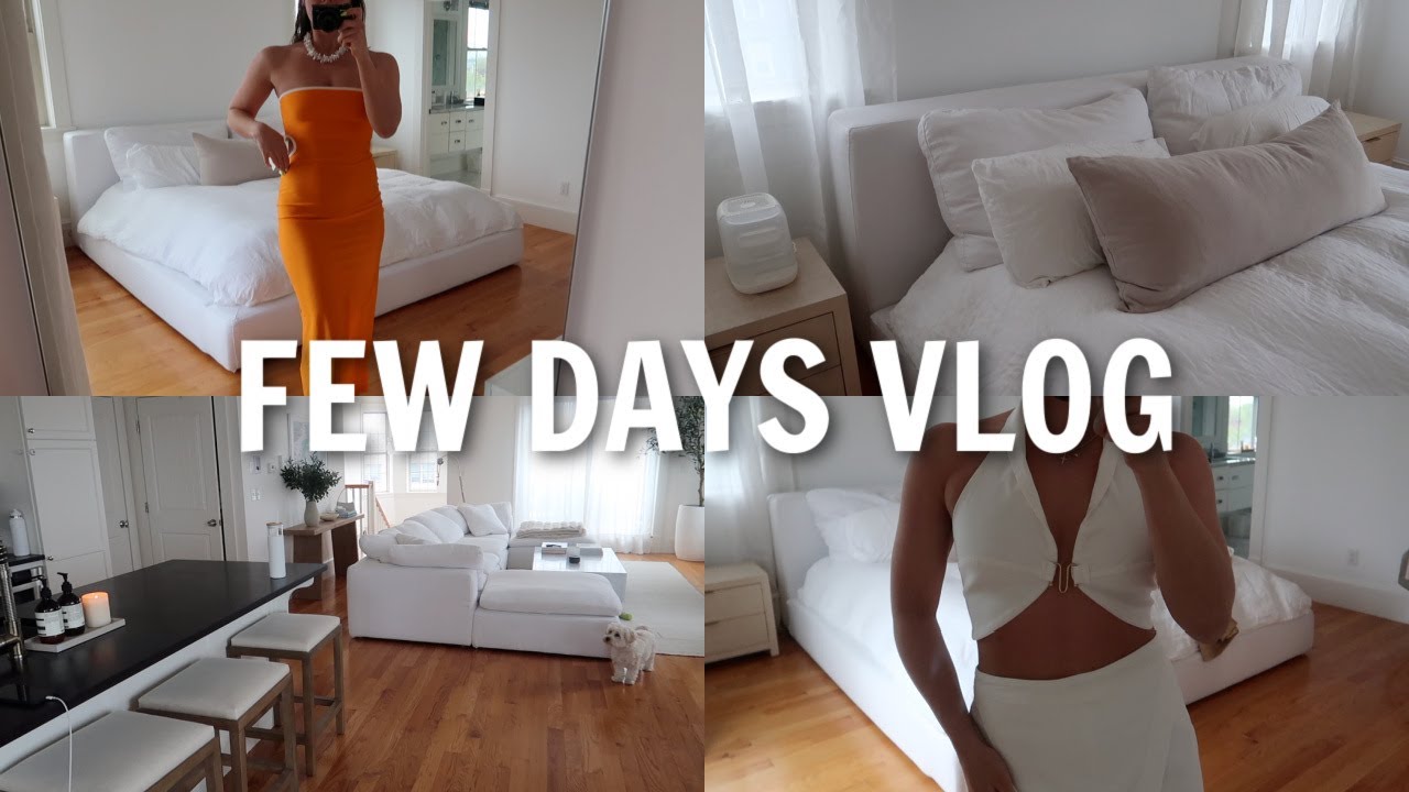 VLOG: more apartment updates, revolve haul, getting botox + lip filler