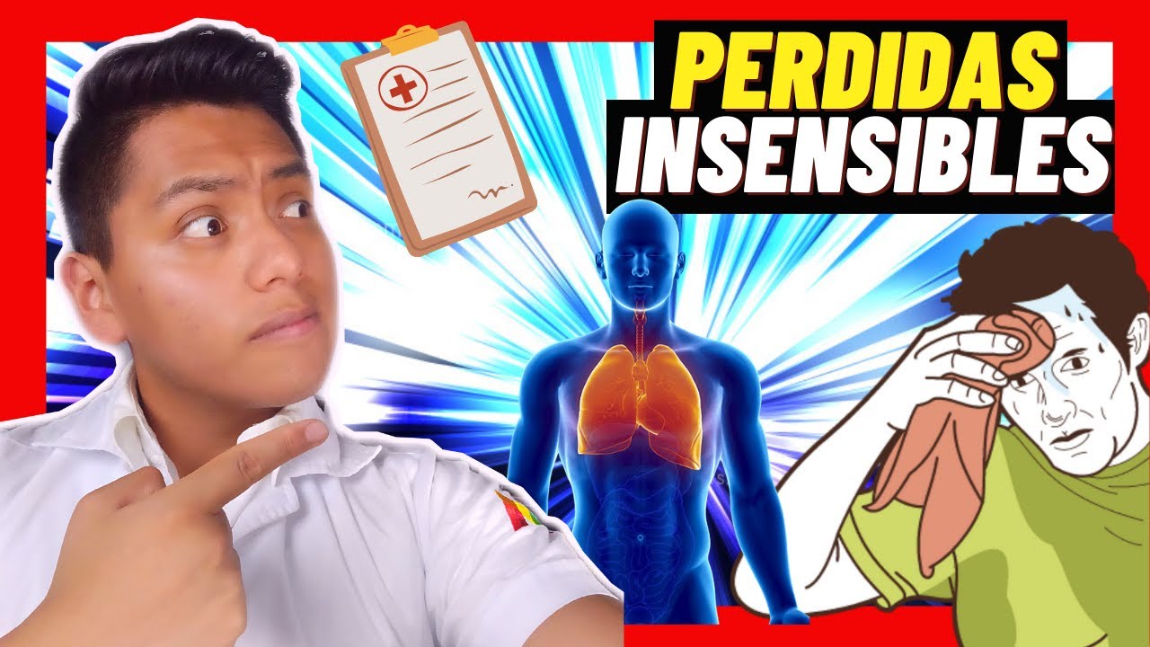 😷¿Como sacar PERDIDAS INSENSIBLES?Formulas/Ejercicios-FACIL Y RAPIDO EN ENFERMERIA /BLANCE HIDRICO