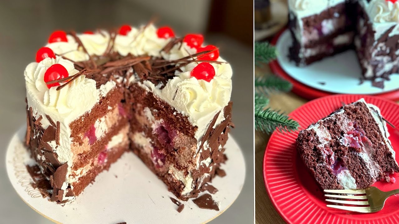 FEKETE-ERDŐ TORTA🍒🍫🌲 - Electrolux - BebePiskóta