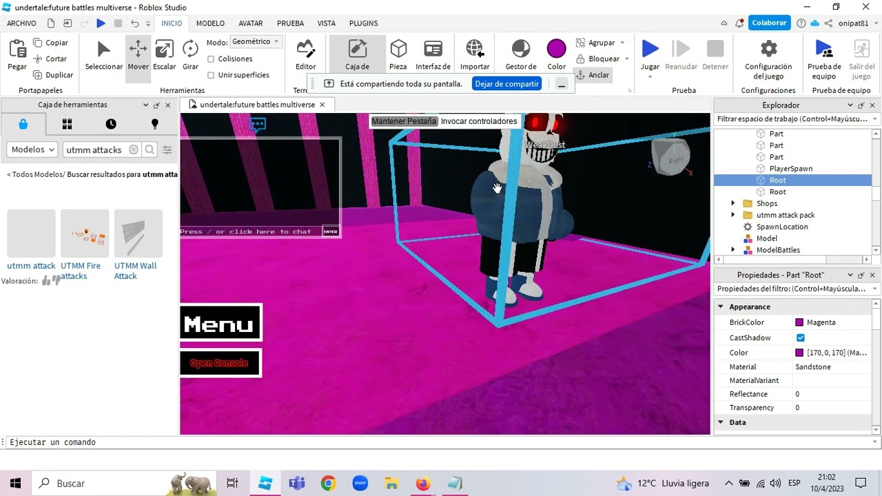 How to make a Utmm game; Boss Editing