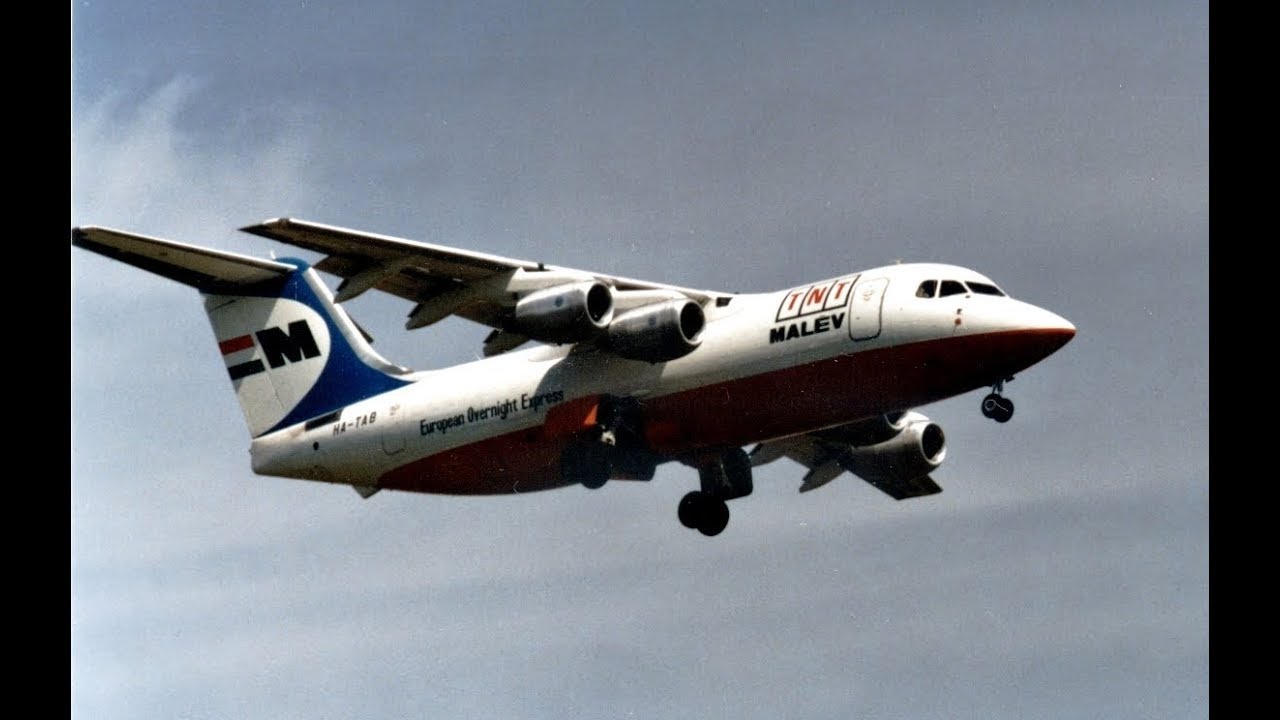 44. TNT-Malév: A Jumbolino (Bae-146) story