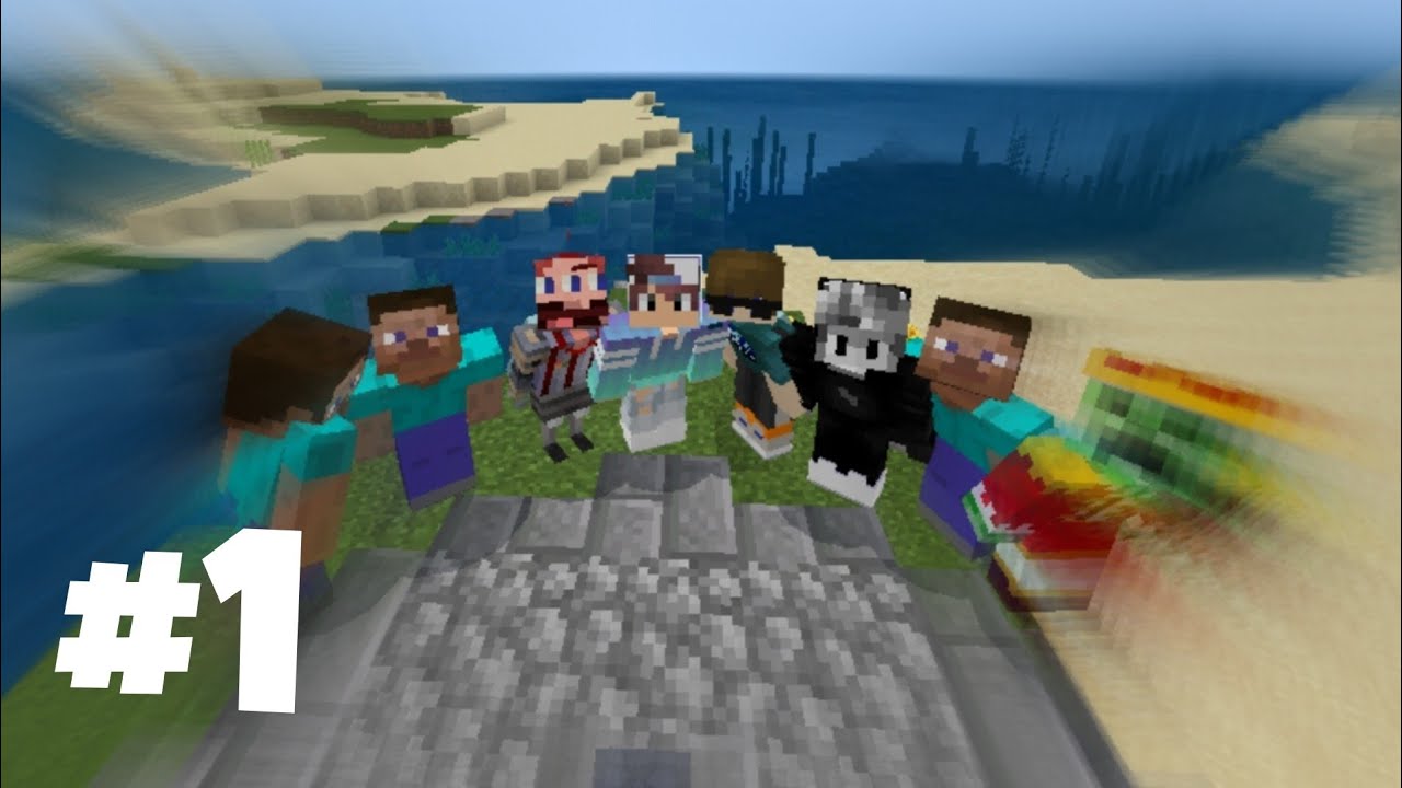 Suntem Naufragiati Pe O Insula?! | Minecraft SMP Romania - Episodul 1