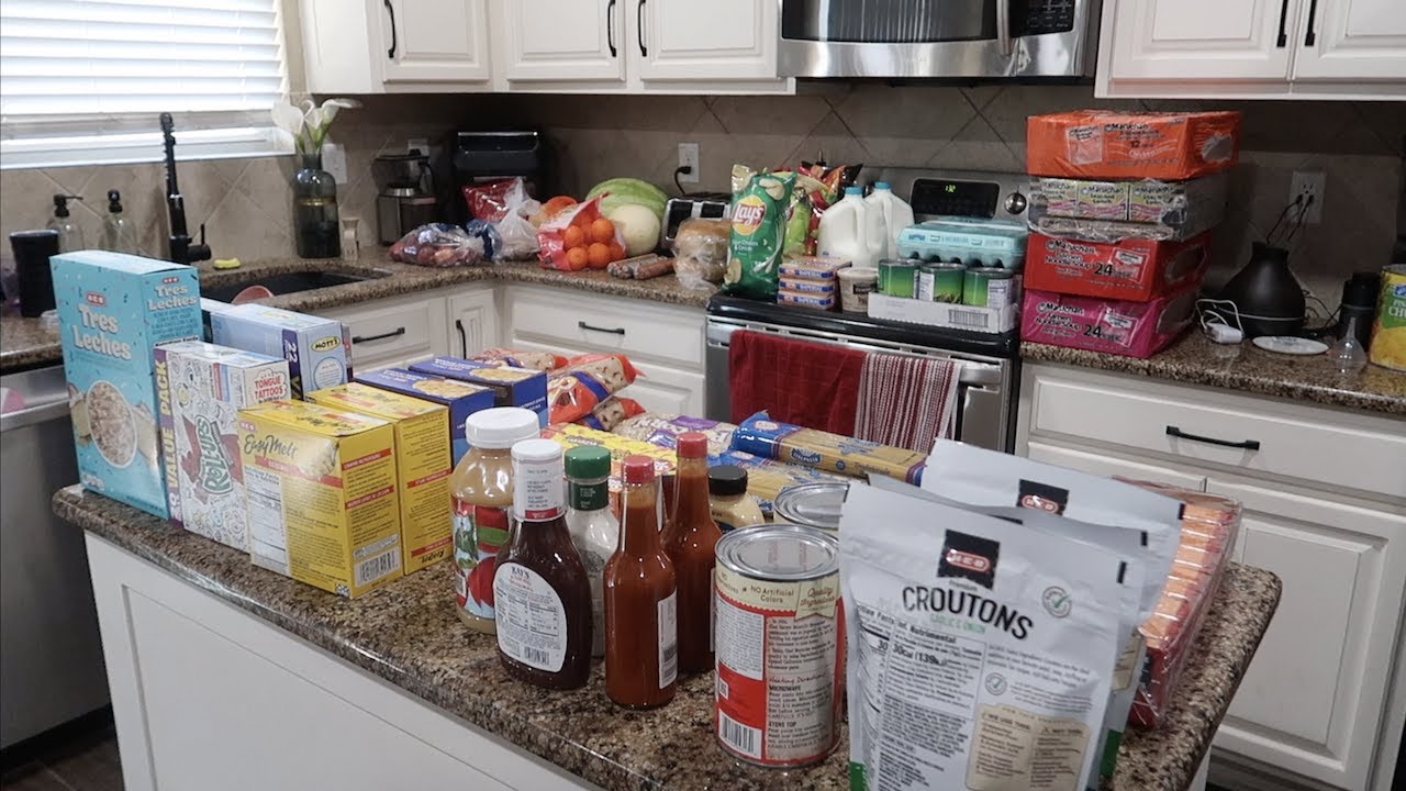 Grocery Haul! ~$205 HEB Bi-Weekly Haul!~
