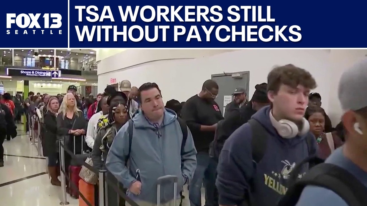 По всей стране зафиксированы длинные очереди в пунктах досмотра TSA на фоне продолжающейся приост...