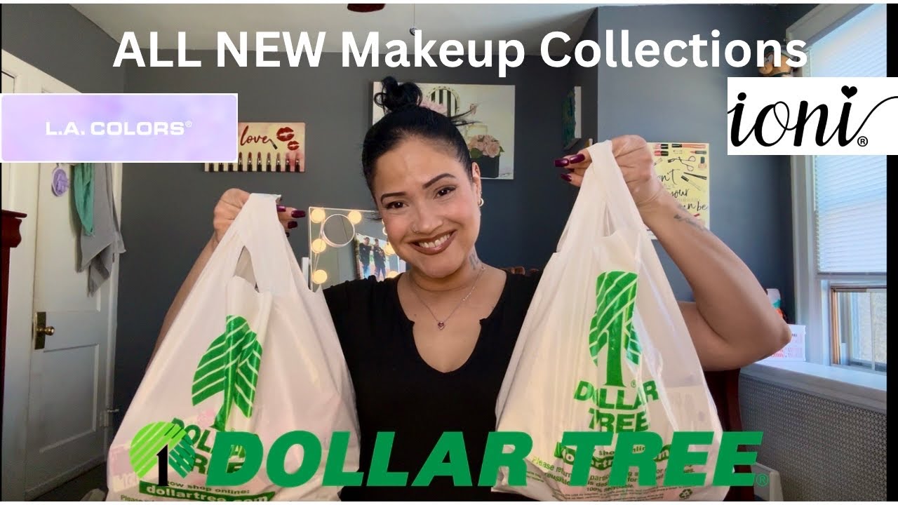 Huge Exciting Dollar Tree Haul | New Makeup Collections | Ioni, La. Colors & b pure