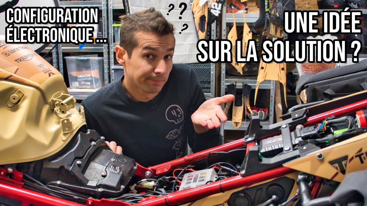 Besoin d'aide sur une gal&egrave;re &eacute;lectronique, installation E85 Thorn Bikes et tests &agrave; venir !