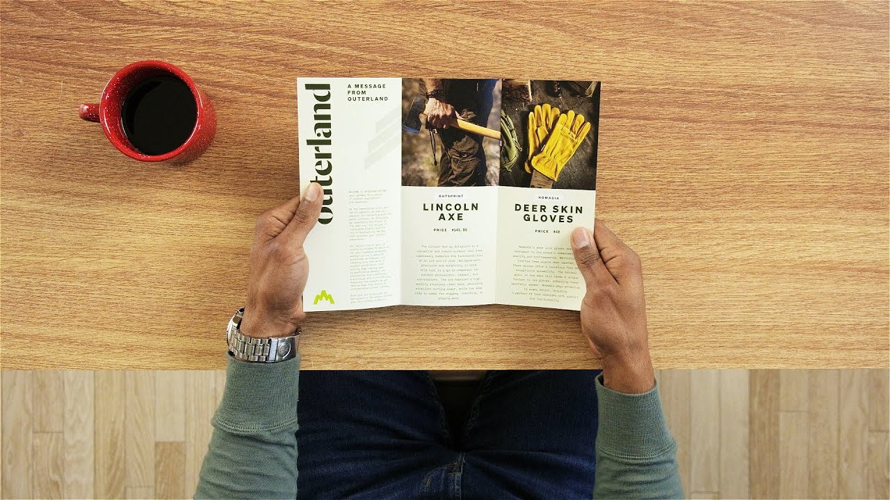 For panels that wow, print brochures online with Smartpress