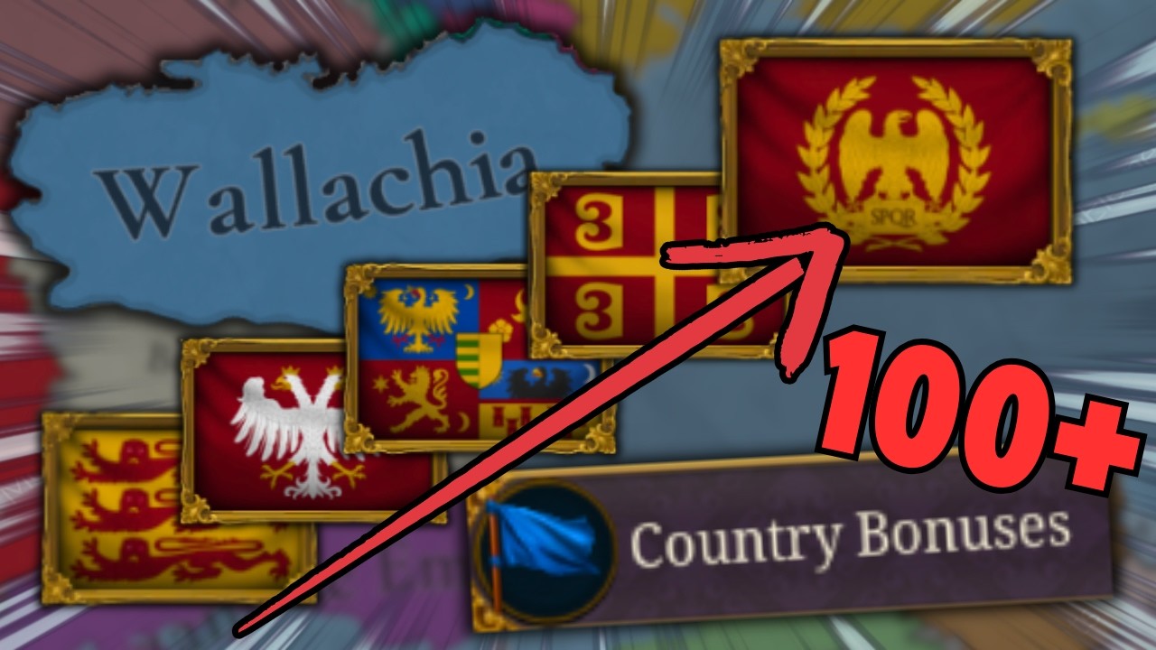 5 BALKAN Formables, Over 100 Country BONUSES- Wallachia/Balkan Formation Chain - First 50