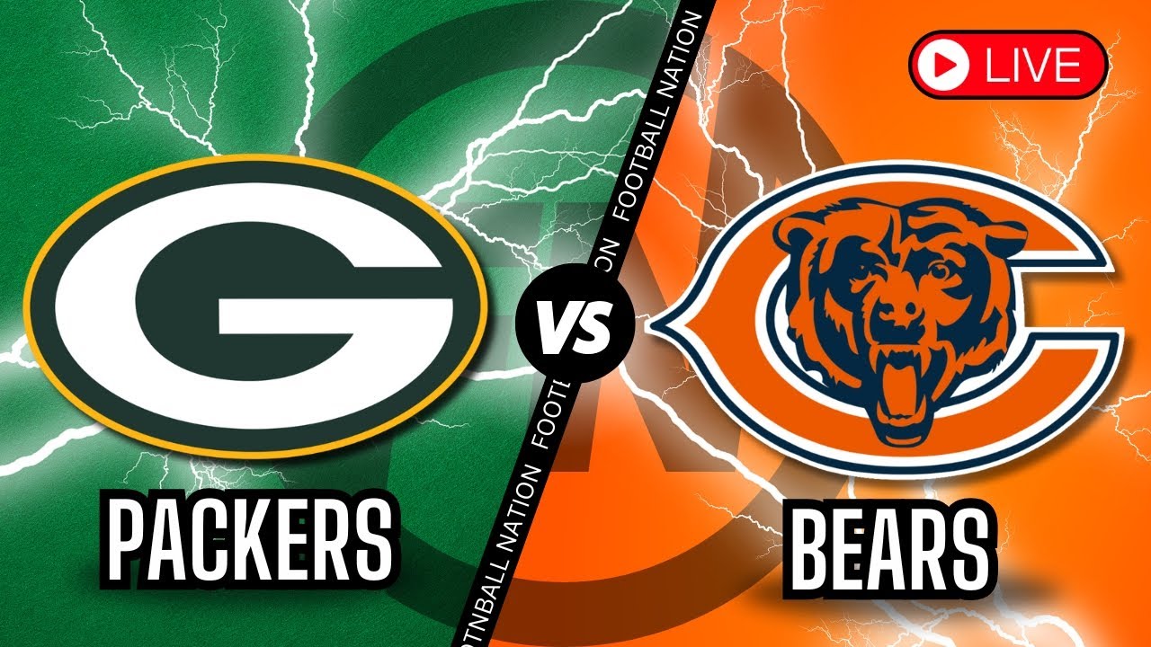 Green Bay Packers vs Chicago Bears - NFC North Showdown - Live Stream Color Radio Broadcast