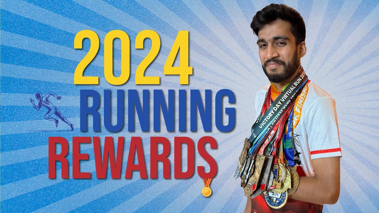 ALL MY RUNNING MEDALS FROM 2024! | Virtual & Live Events Recap 🏃‍♂️🔥