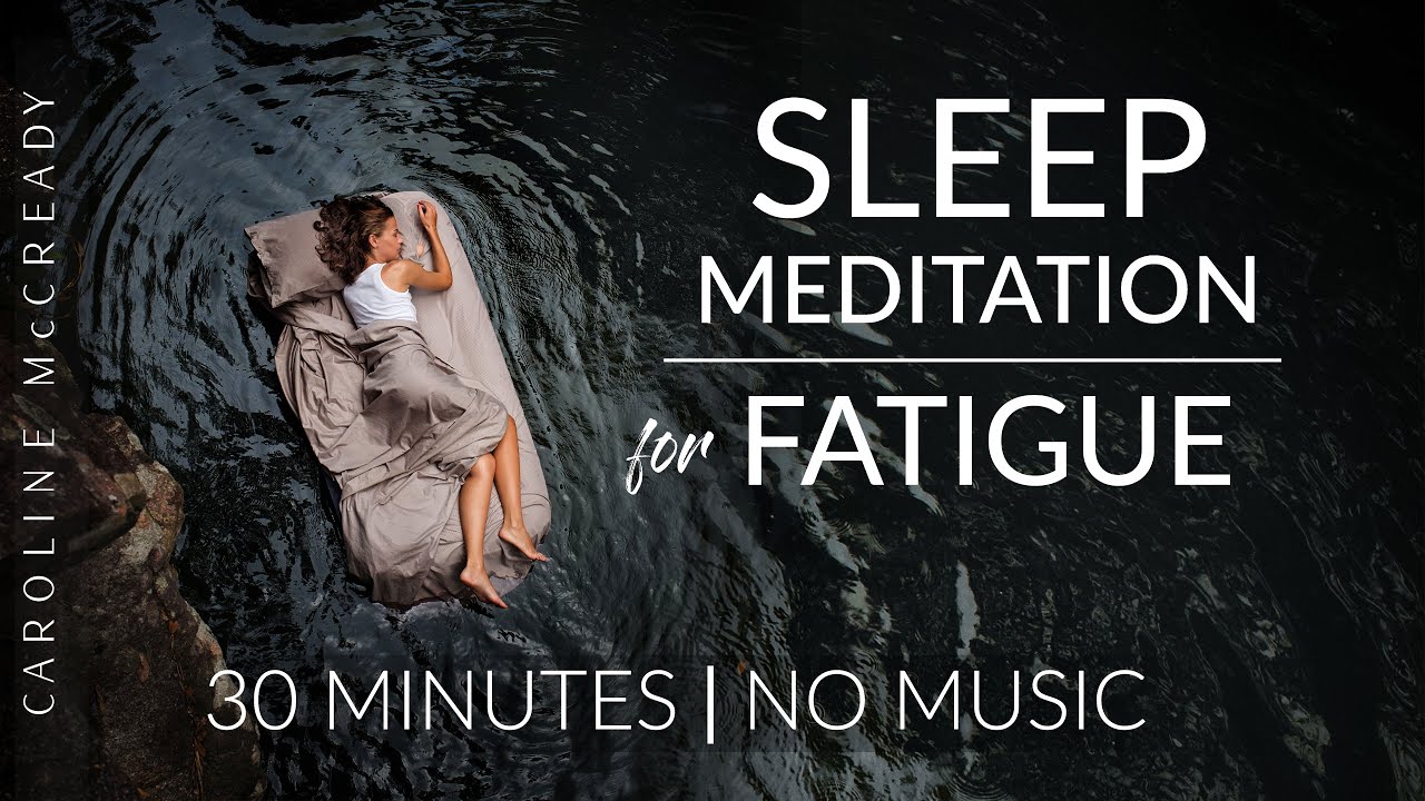 Fatigue and Sensory Overload | Breathing Meditation with Gentle Water Sounds | No Music