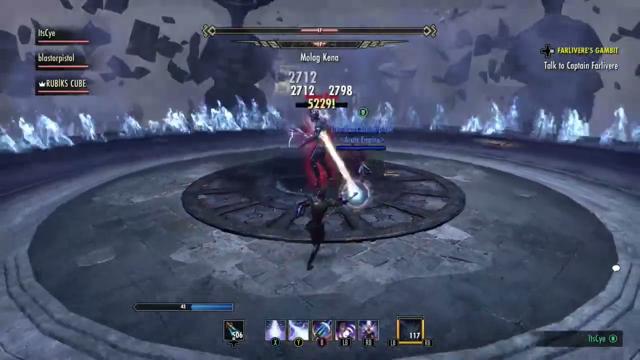 ESO killed molag kena too fast 2/26/18