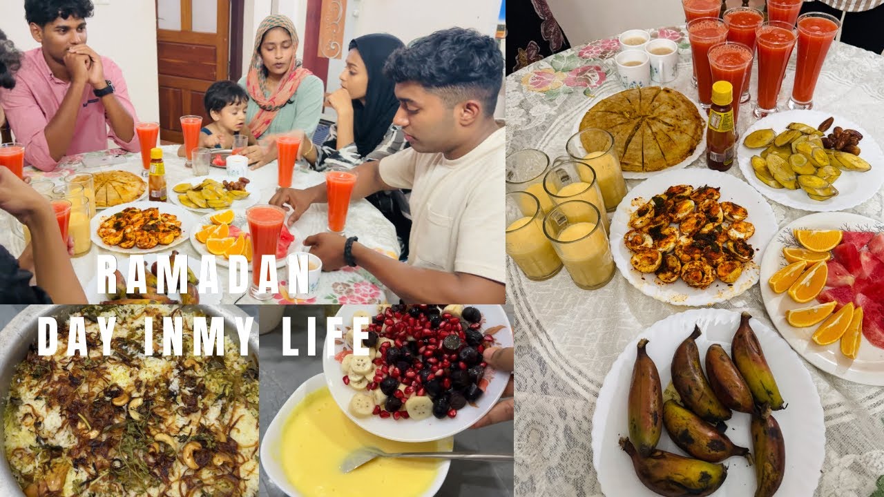 Ramadan Day In My Life 😍♥️🍱|Nombuthura preparations | College|Friends 