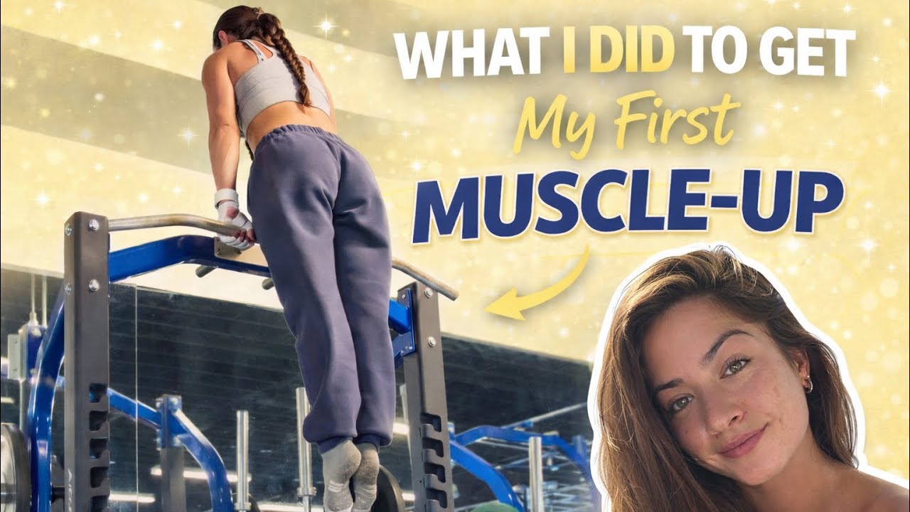 HOW I GOT MY FIRST MUSCLE UP (in just 6 months) 