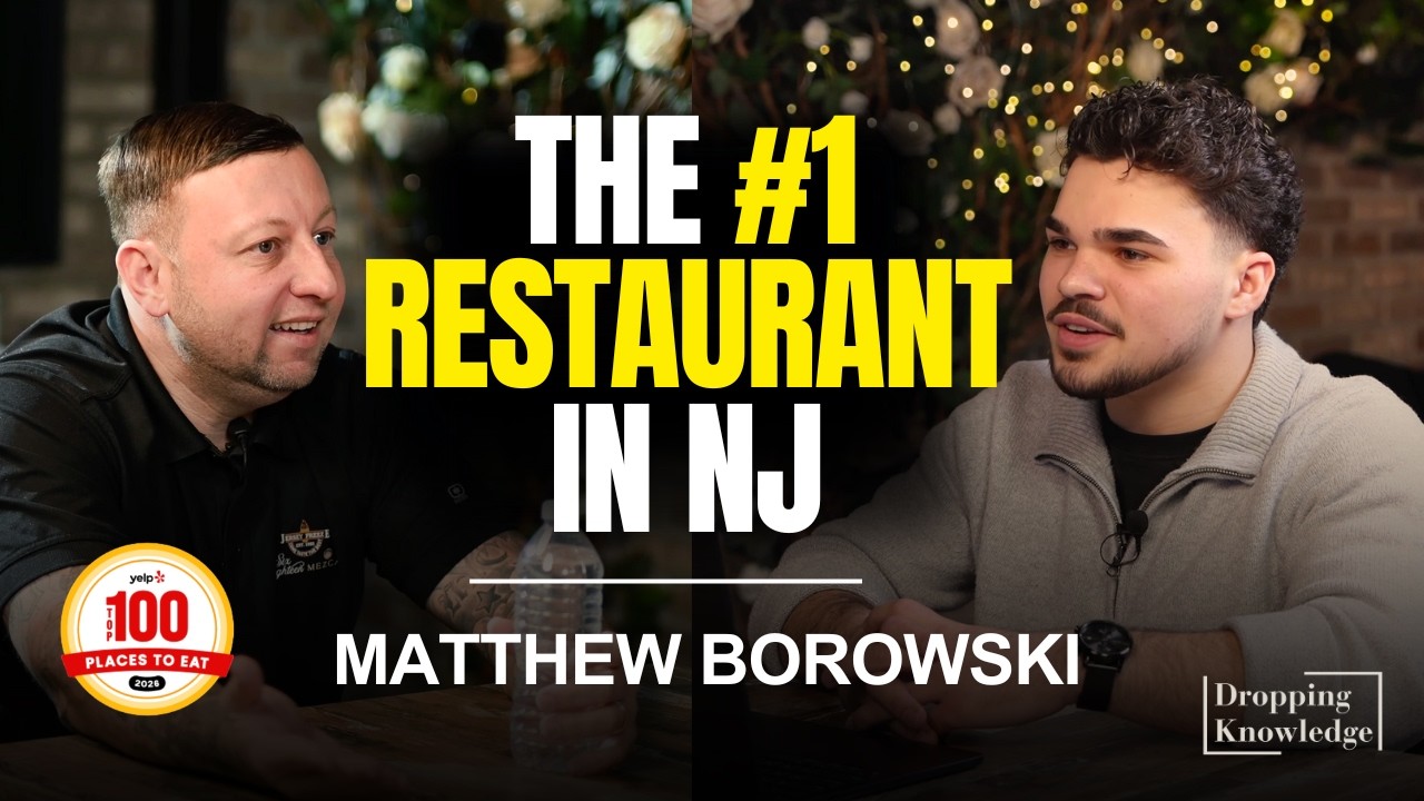 From Dropping Out of College to Owning the BEST Restaurants in NJ | Matt Borowski