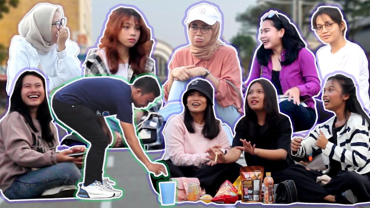 CEWEK CANTIK BERTOPI SAMPAI MAU NANGIS ( PRANK ANGGAP CEWEK PENGEMIS)