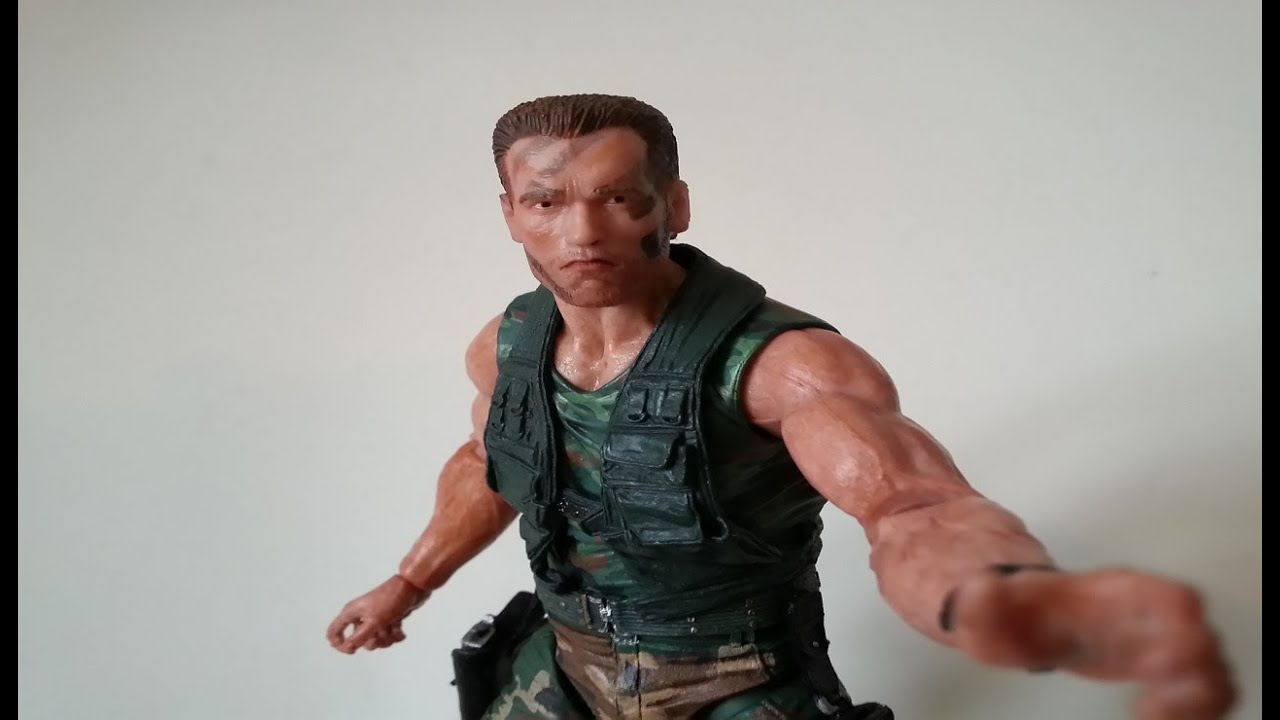 Обзор фигурки NECA Jungle Patrol Dutch &mdash; Predator Series 8 Арнольд Шварценеггер
