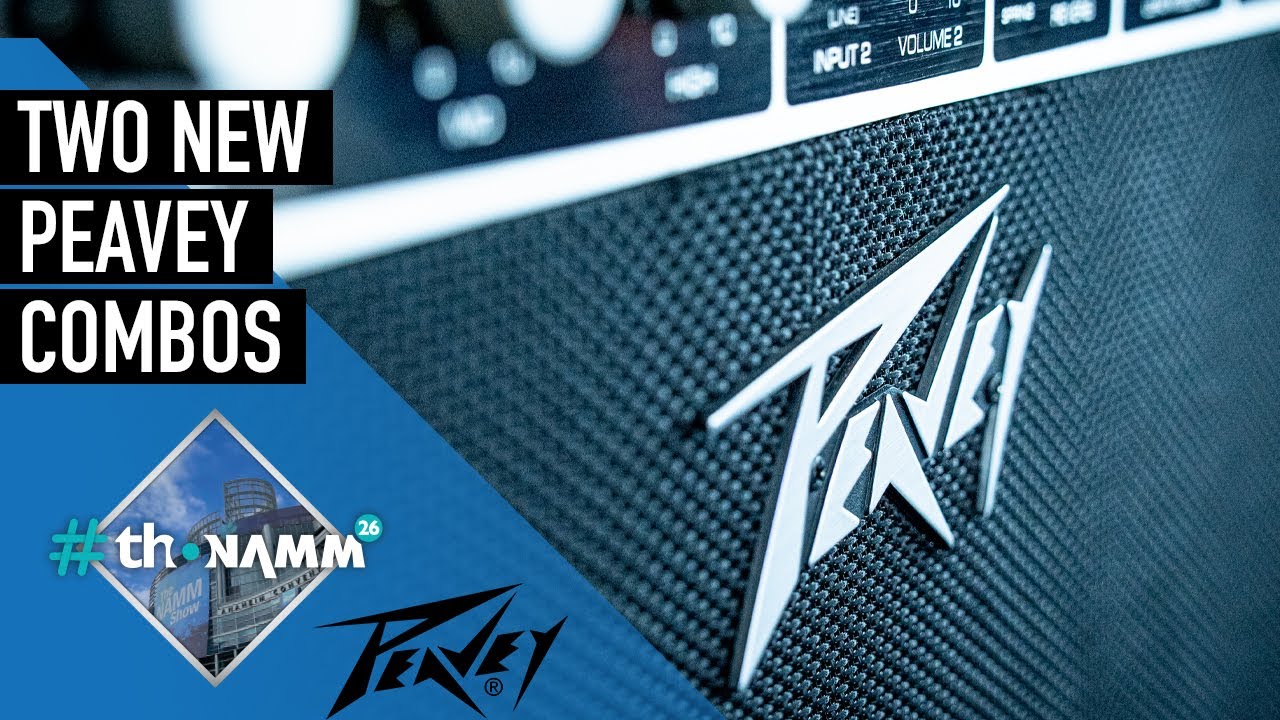 NEW Peavey Musician & Nashville Session amps | #thoNAMM 2026