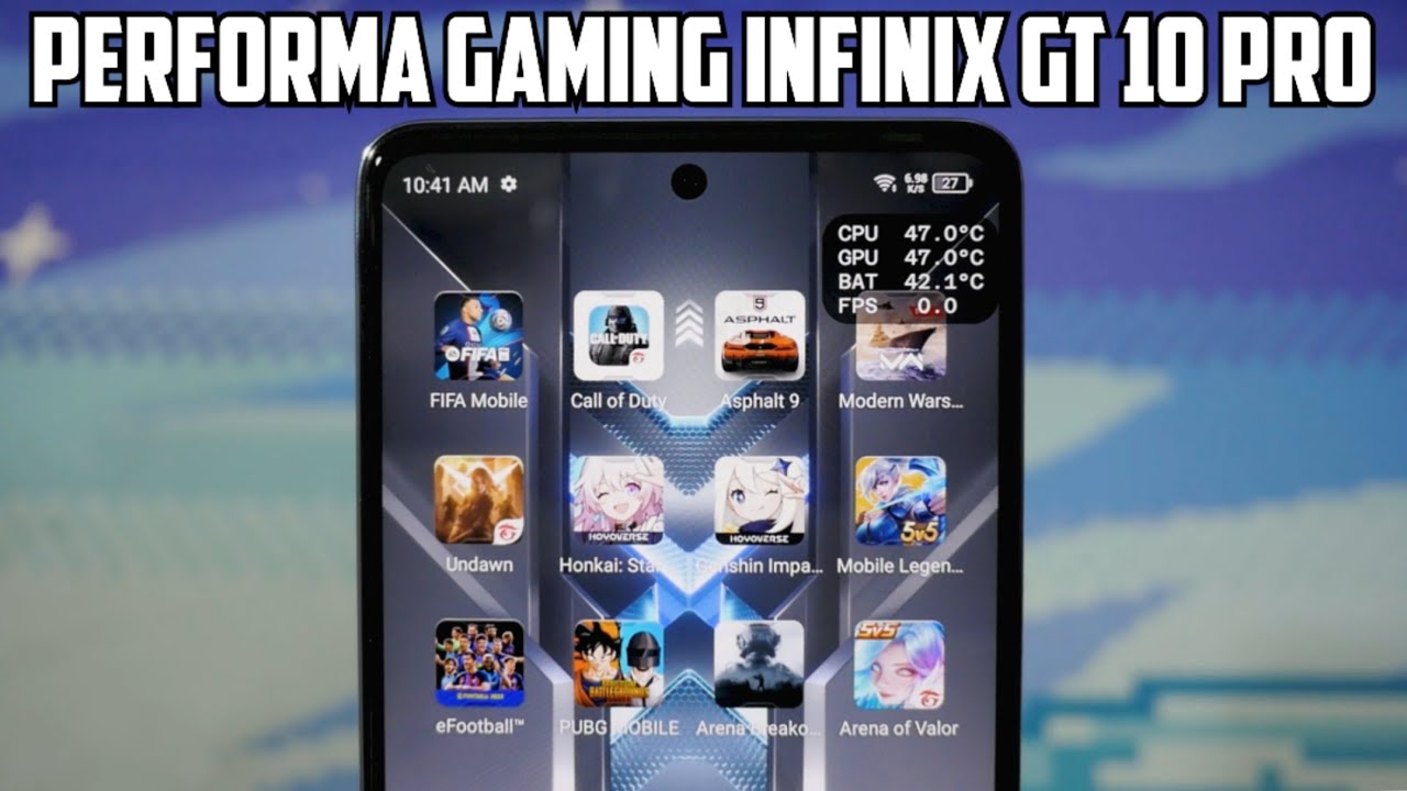 TERLALU GG🔥🔥SIKSA 12 GAMES BERAT!! INFINIX GT 10 PRO GAMING TEST