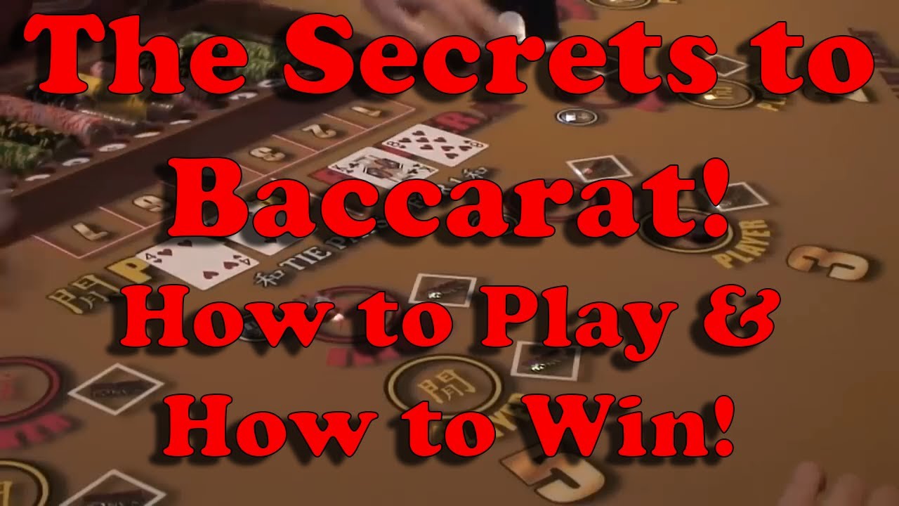 Learn How to Win at Baccarat! How to Play & The Good Bets