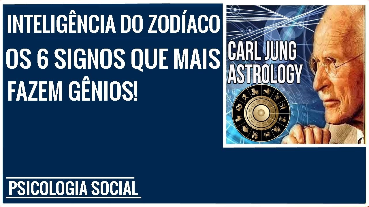 OS 6 SIGNOS QUE MAIS FAZEM GÊNIOS - A INTELIGÊNCIA DO ZODÍACO - PSICOLOGIA!