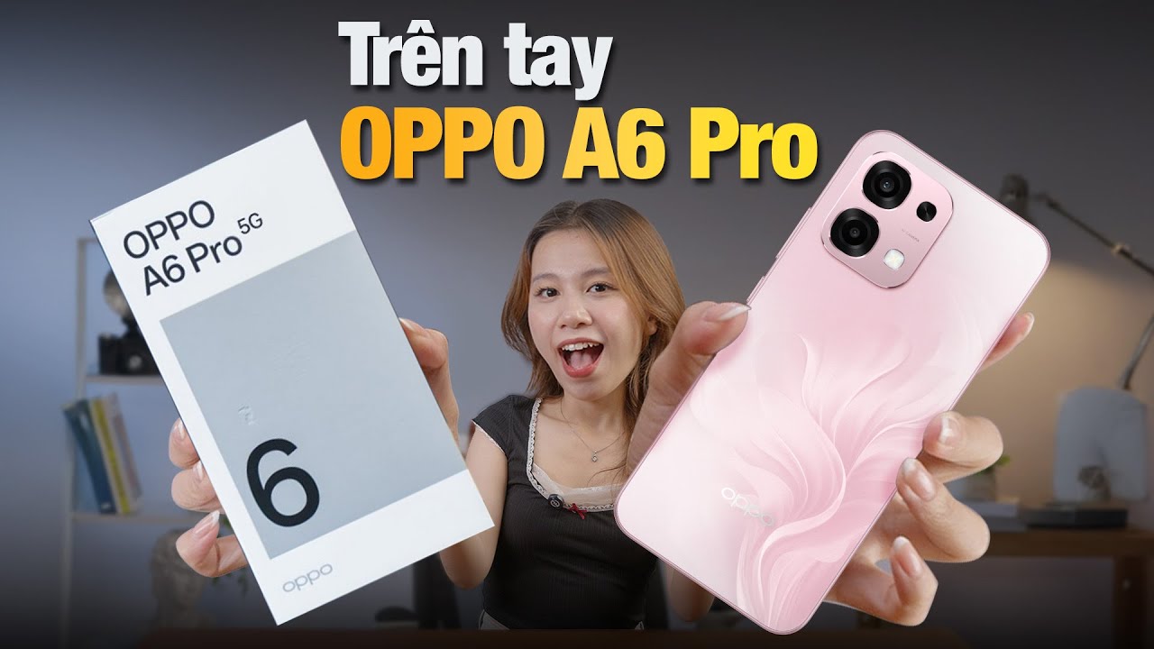 Trên tay OPPO A6 Pro 5G: Pin 7000mAh, sạc nhanh 80W và thiết kế CỰC BỀN ‣ Thế Giới Di Động