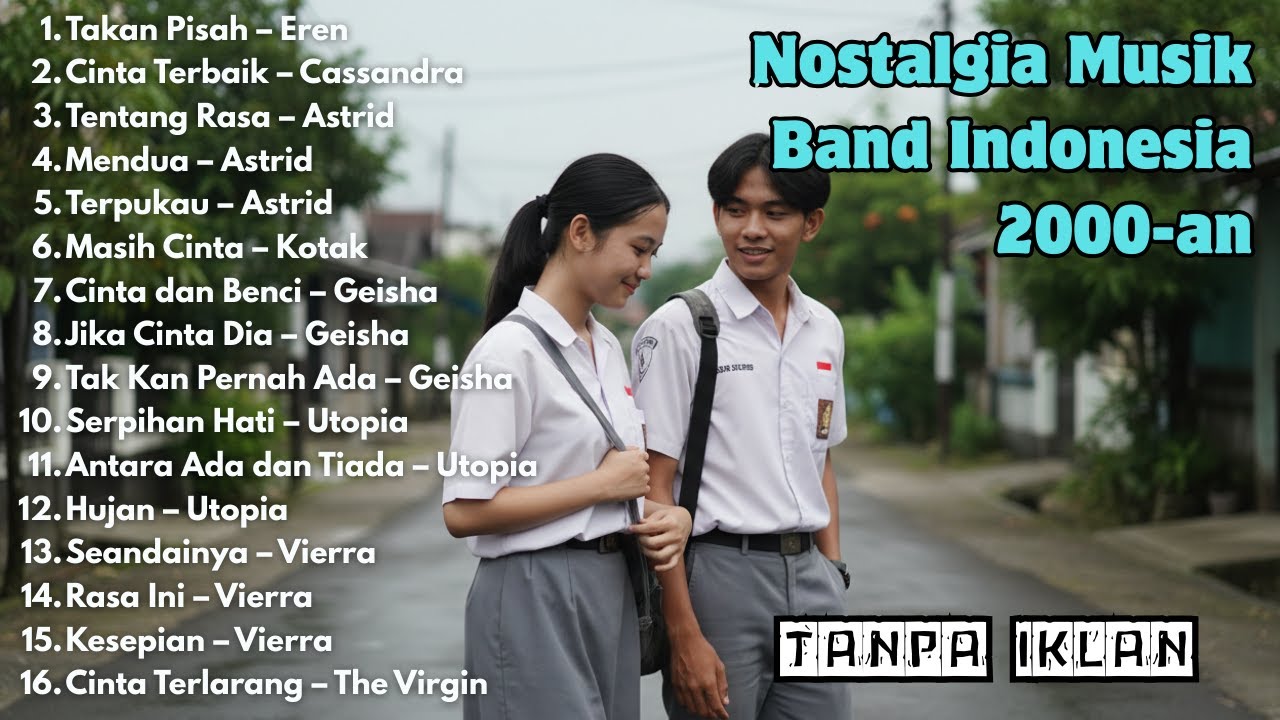 Playlist Lagu 2000an Ini Bikin Kangen Masa SMA 😭 | Takkan Pisah | Jika Cinta Dia