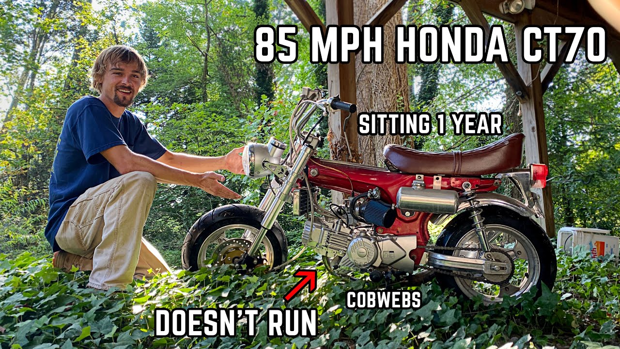 Reviving a NEGLECTED 190cc Honda Trail 70