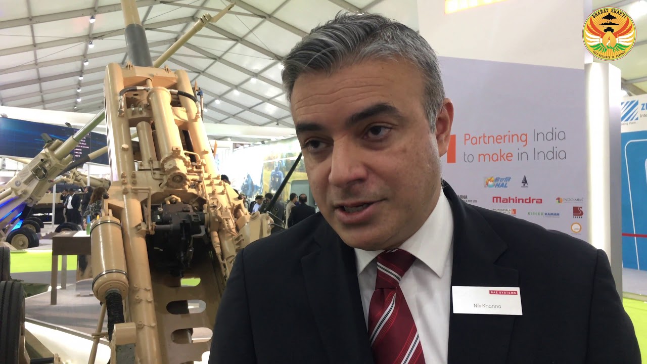 BAE Systems Displays 52 Calibre 155mm Ultra Light Howitzer at DEFEXPO 2020