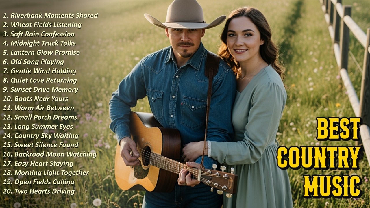 Pure Classic Country Love Ballads | Emotional Voices Flowing Softly Across the Years