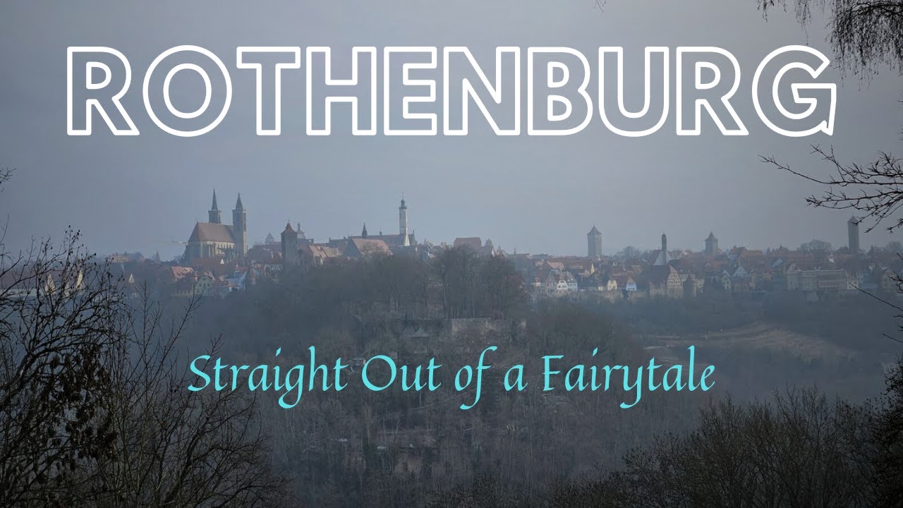 Rothenburg Walking Tour | No Talking | Old Town