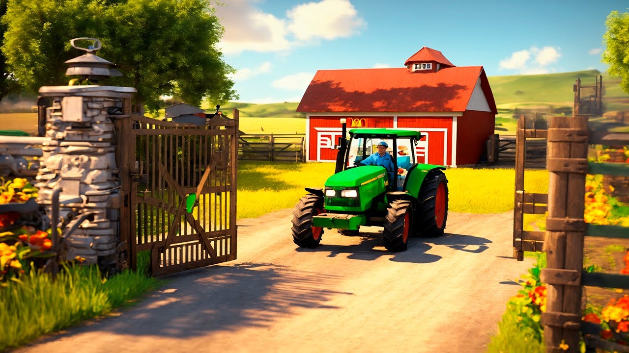FARMING SIMULATOR 22 #1 | COMPRANDO A SEDE E O PRIMEIRO TRATOR