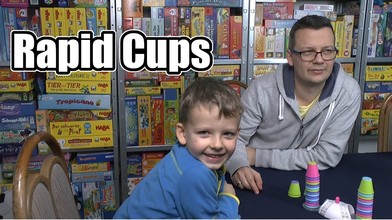 Rapid Cups (Game Factory) ab 8 Jahre - verrückt, schnell und heute auch mal zu Dritt!