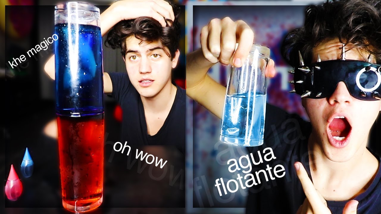TRUCOS DE MAGIA CON AGUA!!