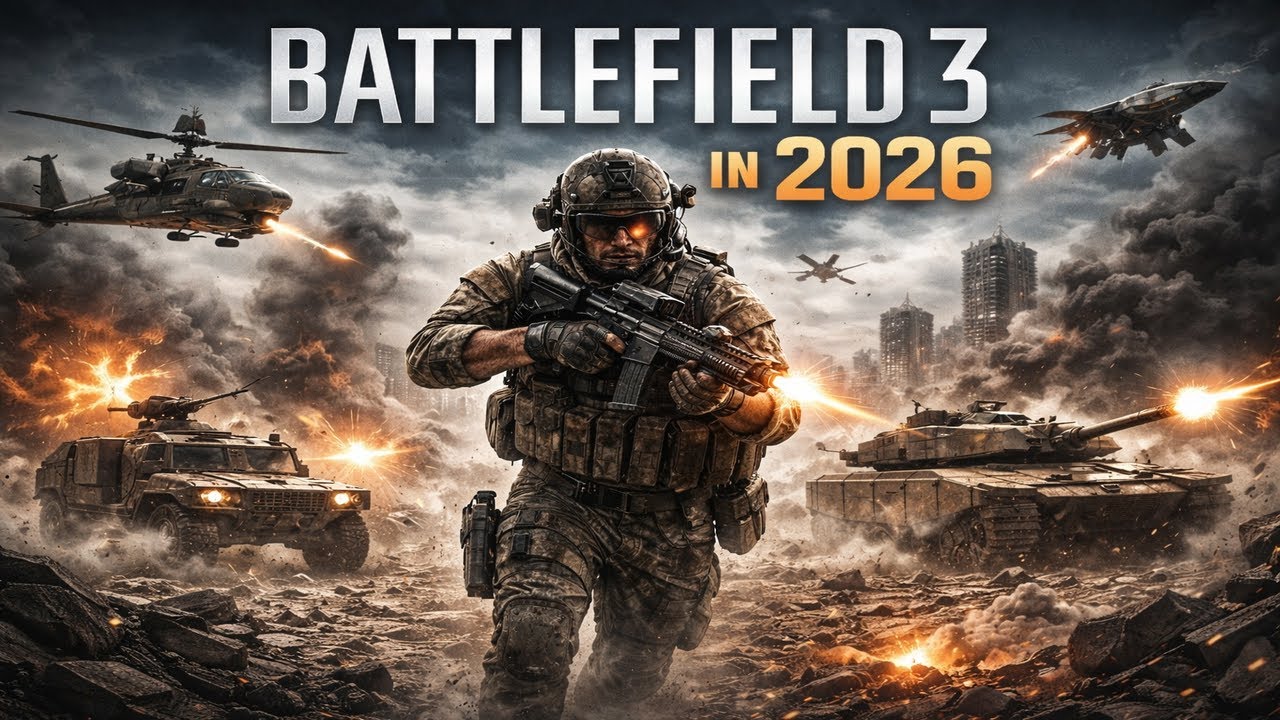 Battlefield 3 en 2026 😱 Toujours un plaisir d’y jouer !