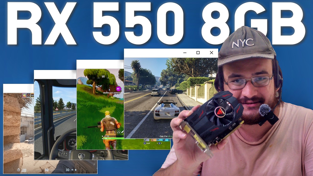 FIZ OVERCLOCK NA RX 550 8GB E NÃO MUDOU NADA, PERDI A CONEXÃO COM A LATA?