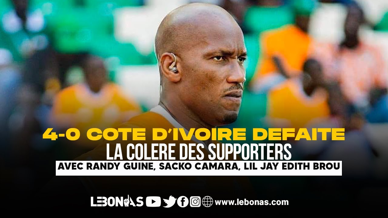 RANDY GUINE, SACKO CAMARA, MANI BELLA, LIL JAY, LA COLÈRE APRÈS LA DÉFAITE 4 0 ÉLÉPHANTS