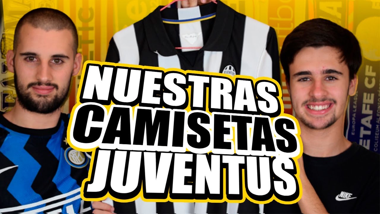 NUESTRAS CAMISETAS de la JUVENTUS (fake) con MI HERMANO