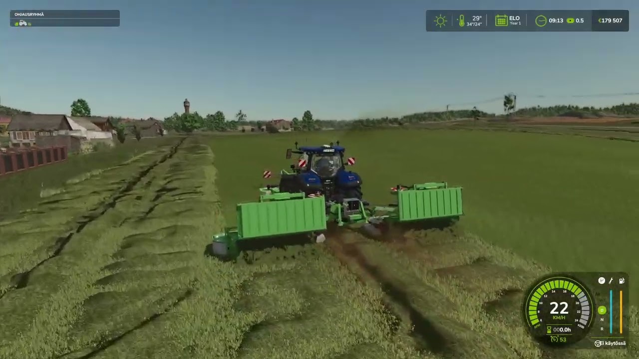 Farming Simulator 25 – Zielonka #2 | Heinän niittoa 🚜🌿