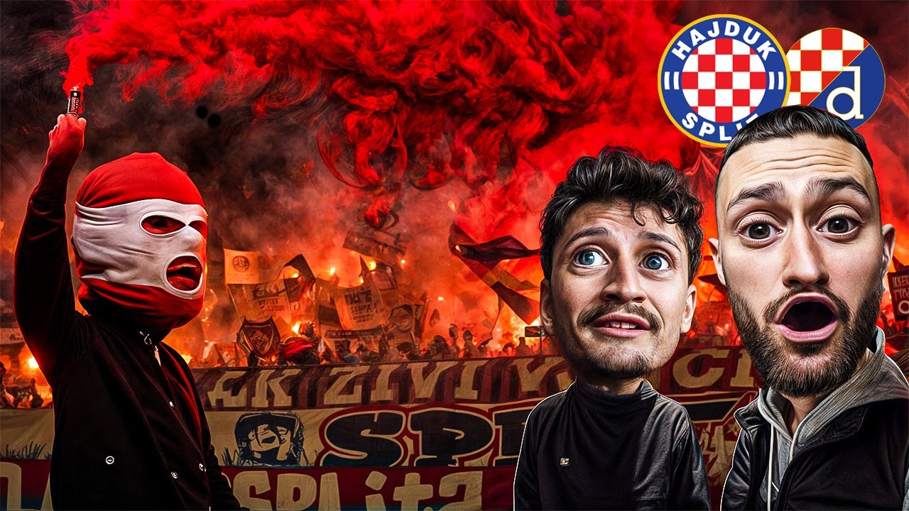 Le derby le plus chaud d'Europe ?? 🔥VJEČNI DERBI (Hajduk Split - Dinamo Zagreb)