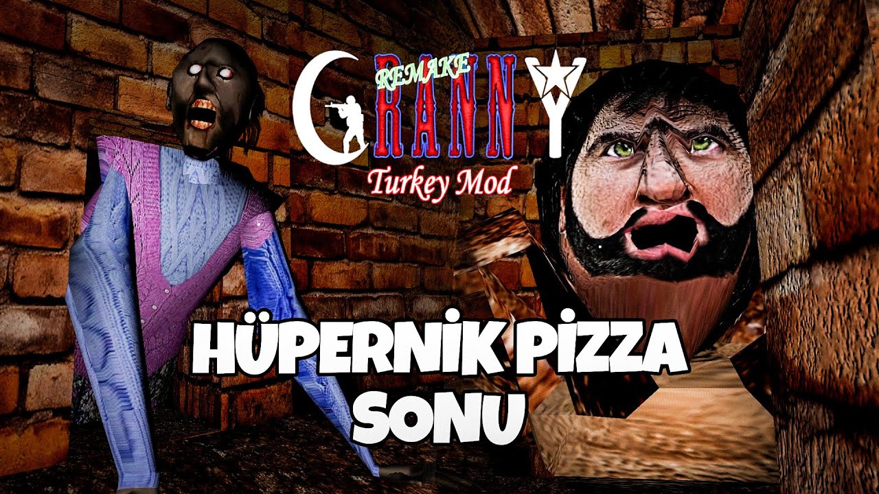 ÖRÜMCEK RECEP'İN HÜPERNİK PİZZA SONU😂- GRANNY TURKEY MOD