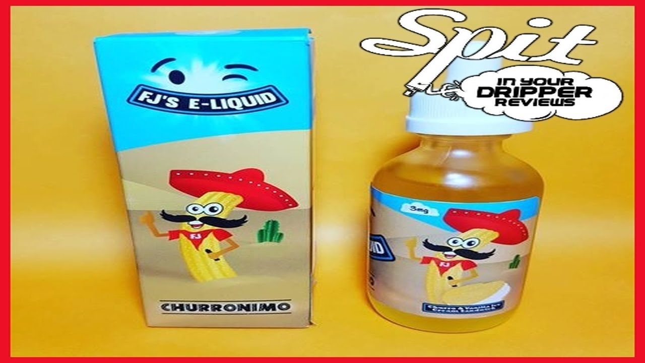 E-JUICE REVIEW - FJ'S E-LIQUID (CHURRONIMO)