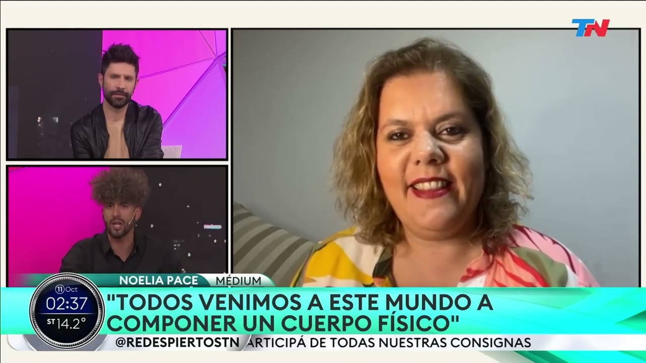 Noelia Pace, la medium en Redespiertos. ¿Crees en espíritus?