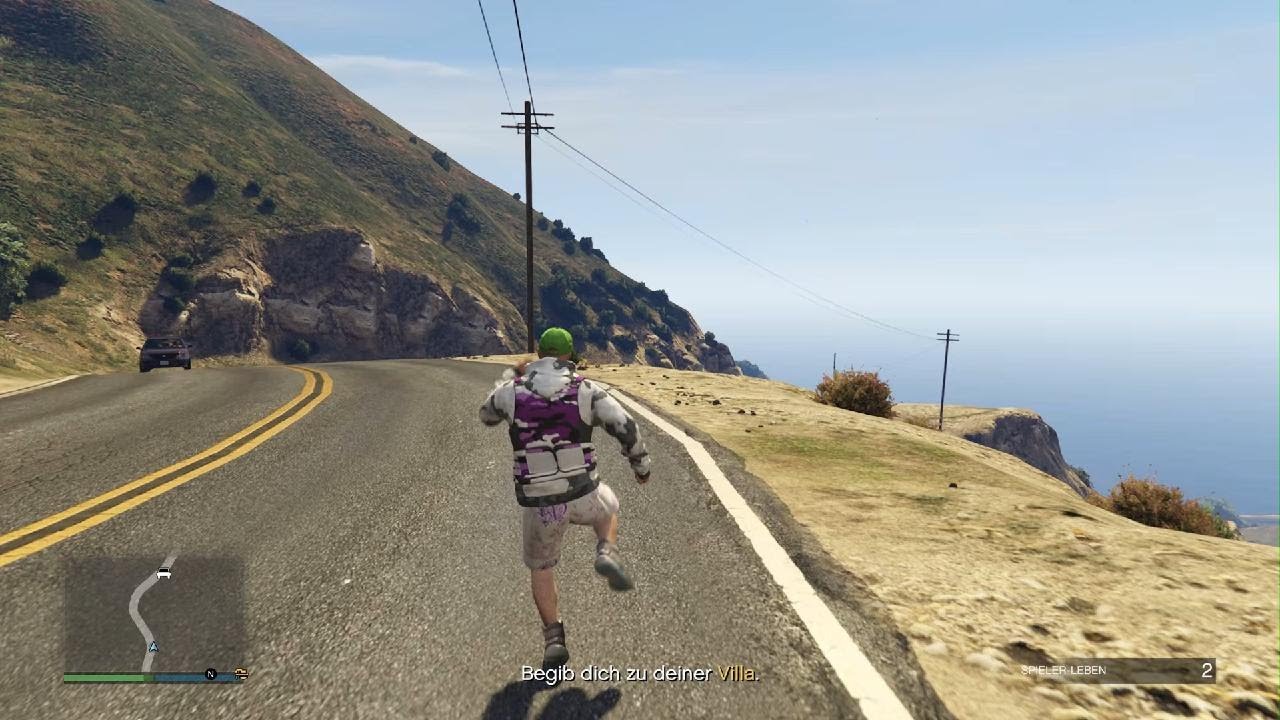 Ich rette meine neue Villa.