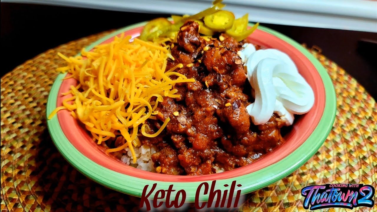 Keto Chili Recipe | No Beans | How to | Keto | Low Carb | Cooking With Thatown2