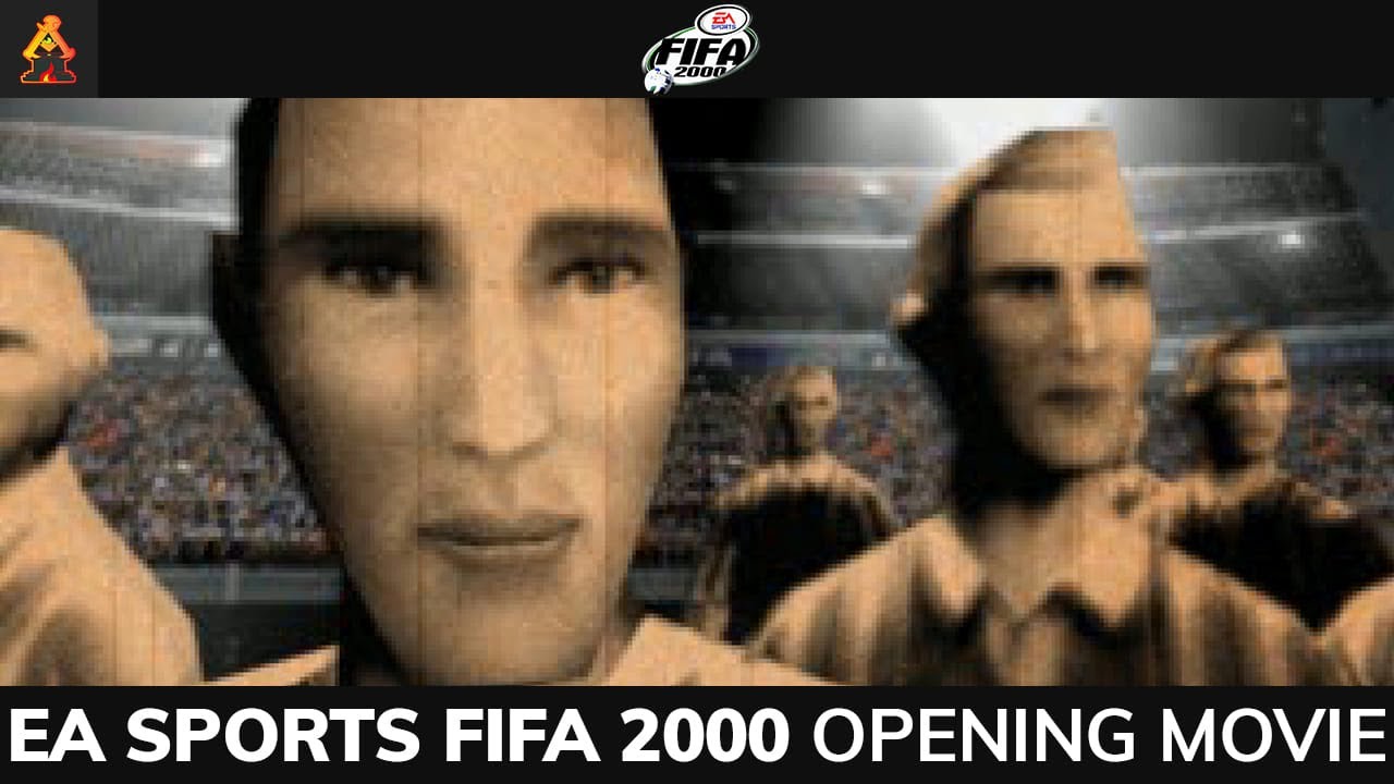 EA Sports™ FIFA 2000 Opening Movie Cinematic & Gameplay Demo (PlayStation 1) [4K60]